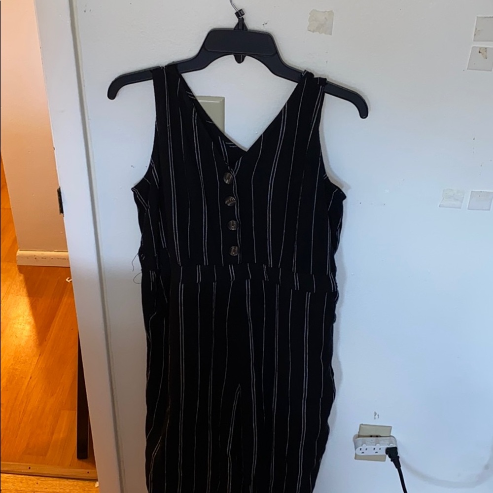 Striped romper